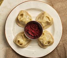 Манты с мясом на пару