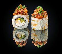 Ролл Тартар с копченым угрем