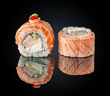 Ролл Татаки с лососем