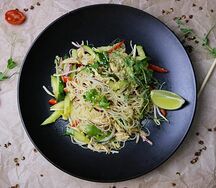 Фунчоза с курицей