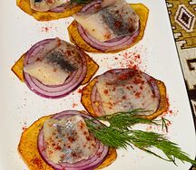 Селёдка с картошкой