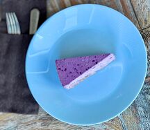Чизкейк Черничный