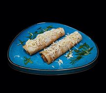 Блинчики с ветчиной и сыром