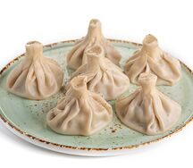 Хинкали с бараниной жареные