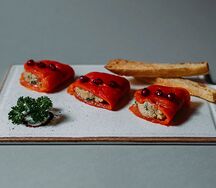 Болгарский перец с ореховой начинкой