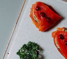 Болгарский перец с сырной начинкой