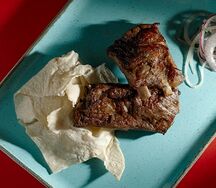 Шашлык из свиных ребрышек