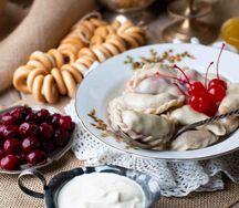 Вареники с вишней