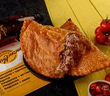 Чебурек с говядиной и свининой