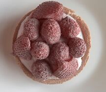 Тарталетка малиновая