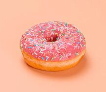 Донат Клубничный