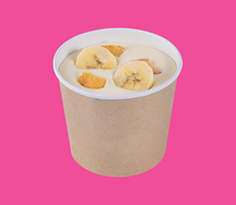 Пуддинг с бананом