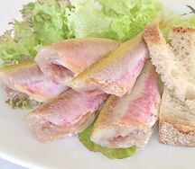 Барабуля малосольная в масле