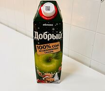 Сок Добрый яблочный