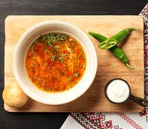 3ама с домашней курицей