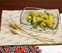 Рулетики из кабачков