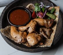 Шашлык из куриного бедра