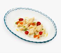 Квари с картофелем и сырным соусом