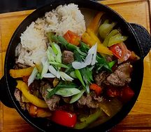 Мясо с овощами