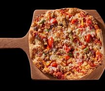 С курицей и овощами гриль