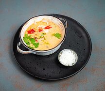 Тайский суп с кокосовым молоком