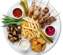 Мясная тарелка
