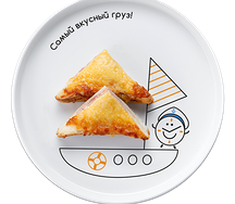 Запеченный сэндвич с ветчиной