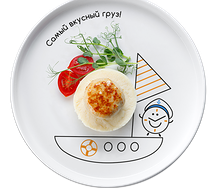 Котлетка из индейки с пюре