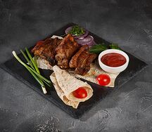 Свиные ребра Барбекю