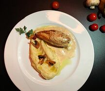 Куриная грудка фаршированная сыром