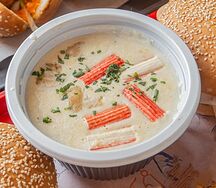 Суп с морепродуктами