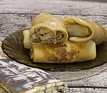 Блинчики куриные с грибами