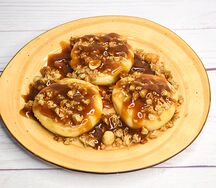 Сырники с соленой карамелью