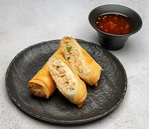 Спринг-ролл с морепродуктами