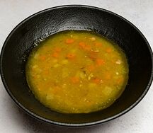 Зелёный гороховый суп