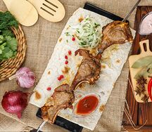 Шашлык из бараньей корейки