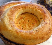 Узбекская лепешка