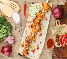 Шашлык из куриного бедра