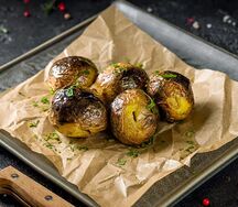 Картофель на огне