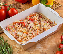 Салат Фунчоза с курой