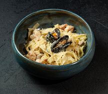 Фетучини с морепродуктами