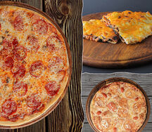 Комбо №2 Пепперони-КальцонеВетчина-Маргарита