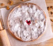 Вишня - осетинский пирог сладкий