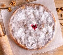 Вишня - осетинский пирог сладкий