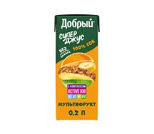Сок Добрый Active kid мультифруктовый