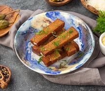 Гренки с чесноком и солью