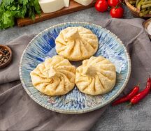 Хинкали с бараниной жареные