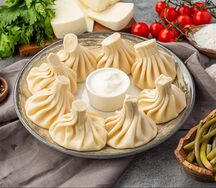 Хинкали с бараниной