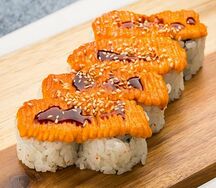 Ролл запеченный с креветкой
