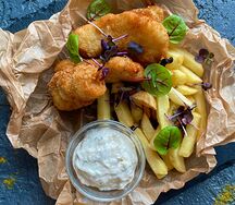Фиш & Чипс с картофелем Айдаxо